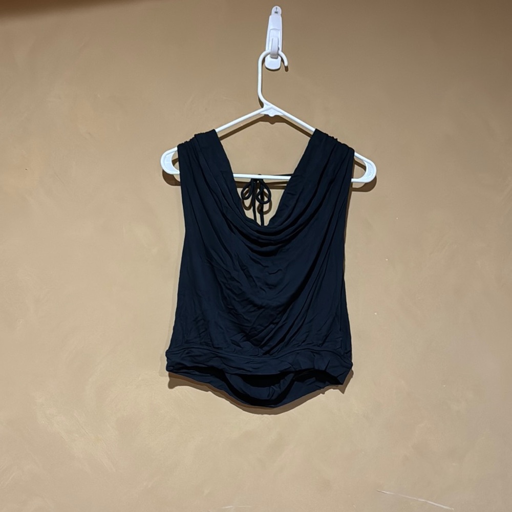 Free People My Way Top Black Size Medium - Picture 2 of 4